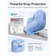 thumbnail image 4 of Funda ESR MagSafe Light Blue para AirPods Pro 3 (2025), 4 of 9