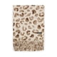 thumbnail image 1 of Bufanda Tipo Cashmere Estampado animal print leopardo Mujer con Flecos Invierno blanco Talla Única, 1 of 6