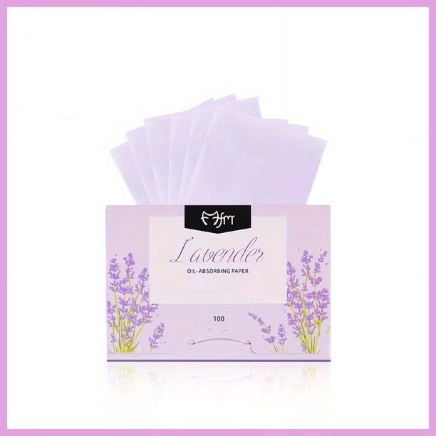 100slice Facial Oil Blotting Paper, Natural Green Tea Bamboo Charcoal Oil Control Film, Suitable For Oily Skin Care