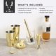 thumbnail image 4 of Set de Herramientas de Bar Viski 7 Piezas – Acabado Dorado, 4 of 9
