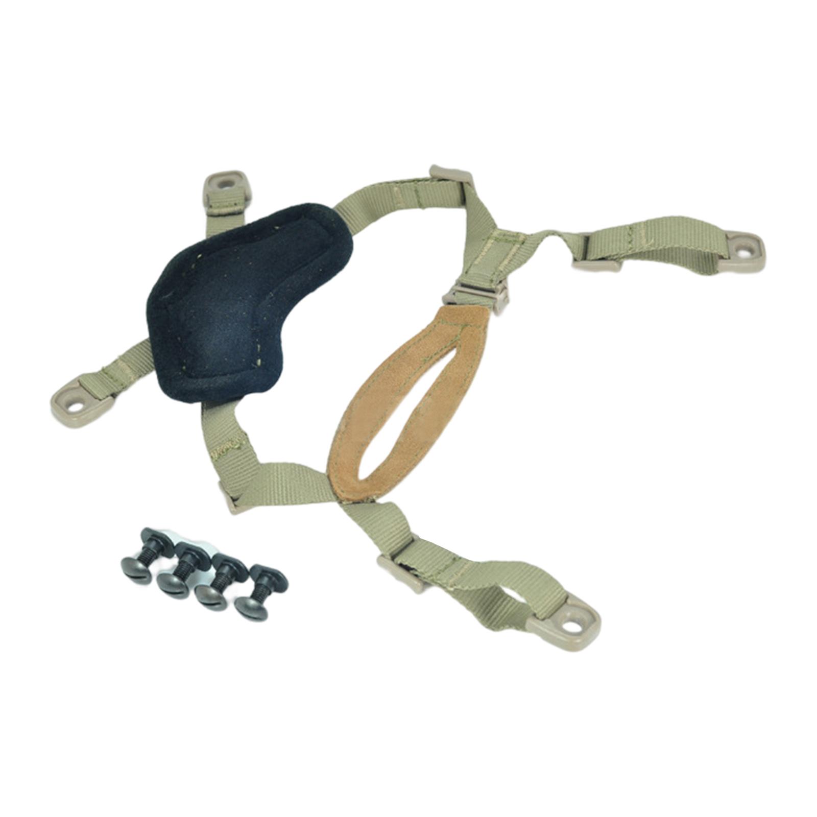 Ioensy - Sistema De Suspensiones Casco Casco Mentonera Para Fast Mich Ach Ibh Accesorios