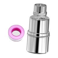 Magideal - Válvula De Bola Flotante Mini Válvula De Flotador Tanque De Agua Automático De Acero Inoxidable Válvula De Control De Agua Válvula Flotante Para Pieza , Entrada Entrada Superior B De 1Inch