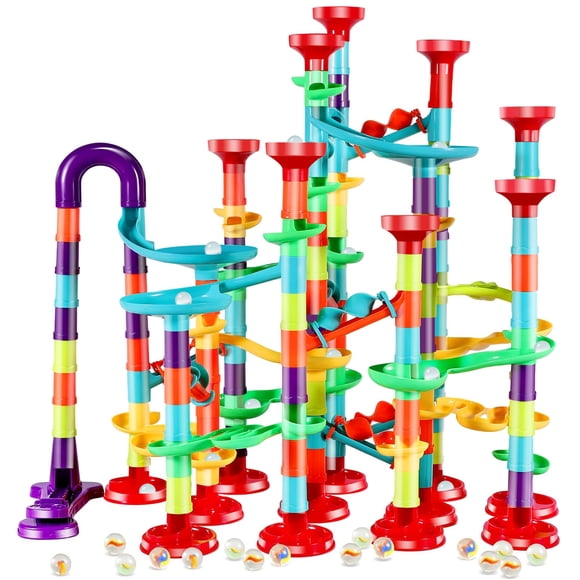 Circuito de Canicas Erinnmy 197 piezas 55 × 48 cm Colorido