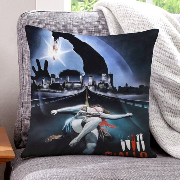 Funda de Almohada Desmarcar Giallo Terror y Suspenso 66x66cm