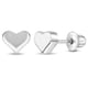 thumbnail image 1 of Aros de corazón de plata 925 para bebes y niñas, 1 of 3