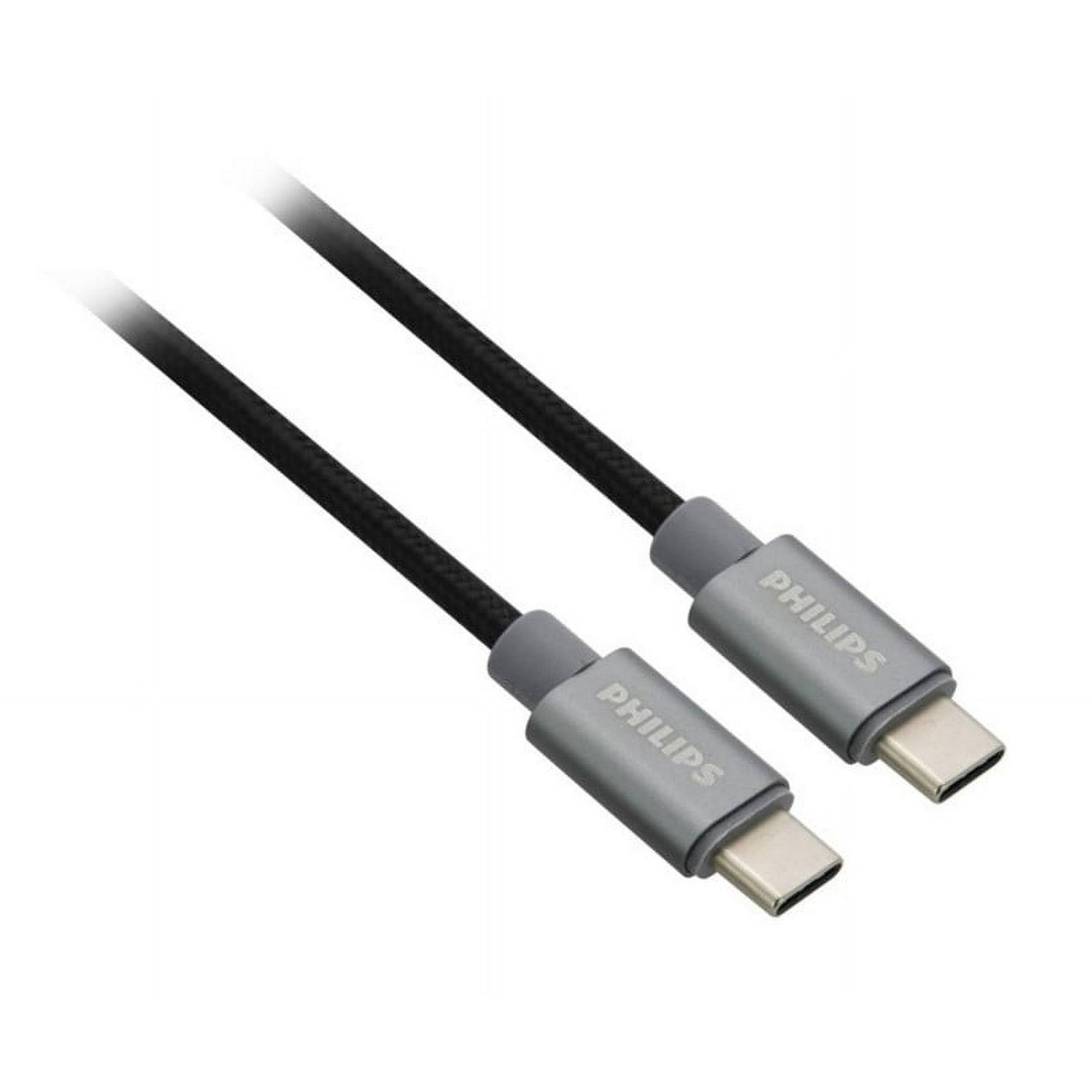 Philips - Cable Usb-c A Usb-c 1.2 Mts Negro