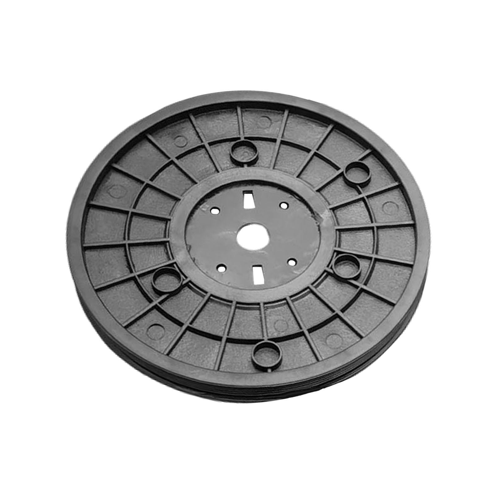 Ioensy - Bicicletas De Ejercicio Equipo De Acondicionamiento Físico De Disco De Cinturón Para Hacer Ejercicio A Exteriores 22 Cm De 22 Cm De Agujero Redondo