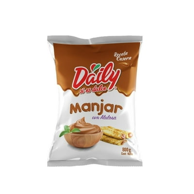Manjar Con Alulosa Bolsa 800 G Daily