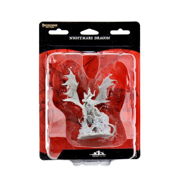 Pathfinder Deep Cuts Nightmare Dragon en miniatura