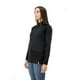 thumbnail image 3 of Polera Quebec Half-Zip Negro Mujer, 3 of 6