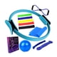thumbnail image 4 of 12 Piezas Pilates Ring Circle And Ball Kit Correa De Estiramiento Portátil Para El Entrenamiento Azul, 4 of 5