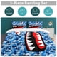 thumbnail image 5 of Hip Hop Camouflage Bape SharkBedding Sets 3 Pieces Warm Soft Duvet Cover Set for Fans Kids Teens Girls Room Decor Lightweight Breathable, 5 of 5