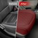 thumbnail image 5 of Cobertor de asiento BEITK de cuero rojo para parte delantera inferior - 1 unidad, 5 of 6