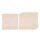thumbnail image 3 of 10 Uds. De Hojas De Madera Para Manualidades, Placa De Madera Sin Terminar Para Grabado De Casas Y Barcos, 100mm X 100mm X 1mm, 3 of 5