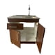 thumbnail image 3 of Kit Lavaplatos con mueble 80x50 Chocolate Secador Izquierdo, 3 of 3