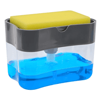 Genérico - Dispensador De Jabón Líquido Para Cocina 385Ml / Angelstock Color Transparente