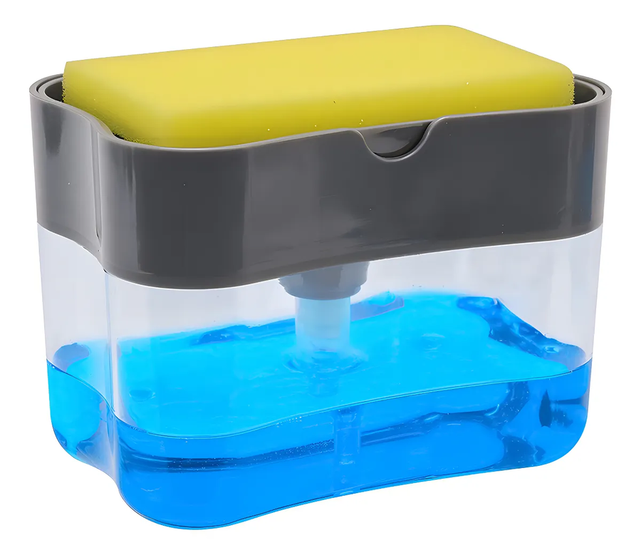 Genérico - Dispensador De Jabón Líquido Para Cocina 385Ml / Angelstock Color Transparente