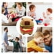 thumbnail image 3 of Juguete Peluche Capibara 20cm Con Hamburguesa Infantil, 3 of 3