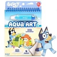 Bloc De Actividades Water Reveal Horizon Group Usa Bluey Aqua Art