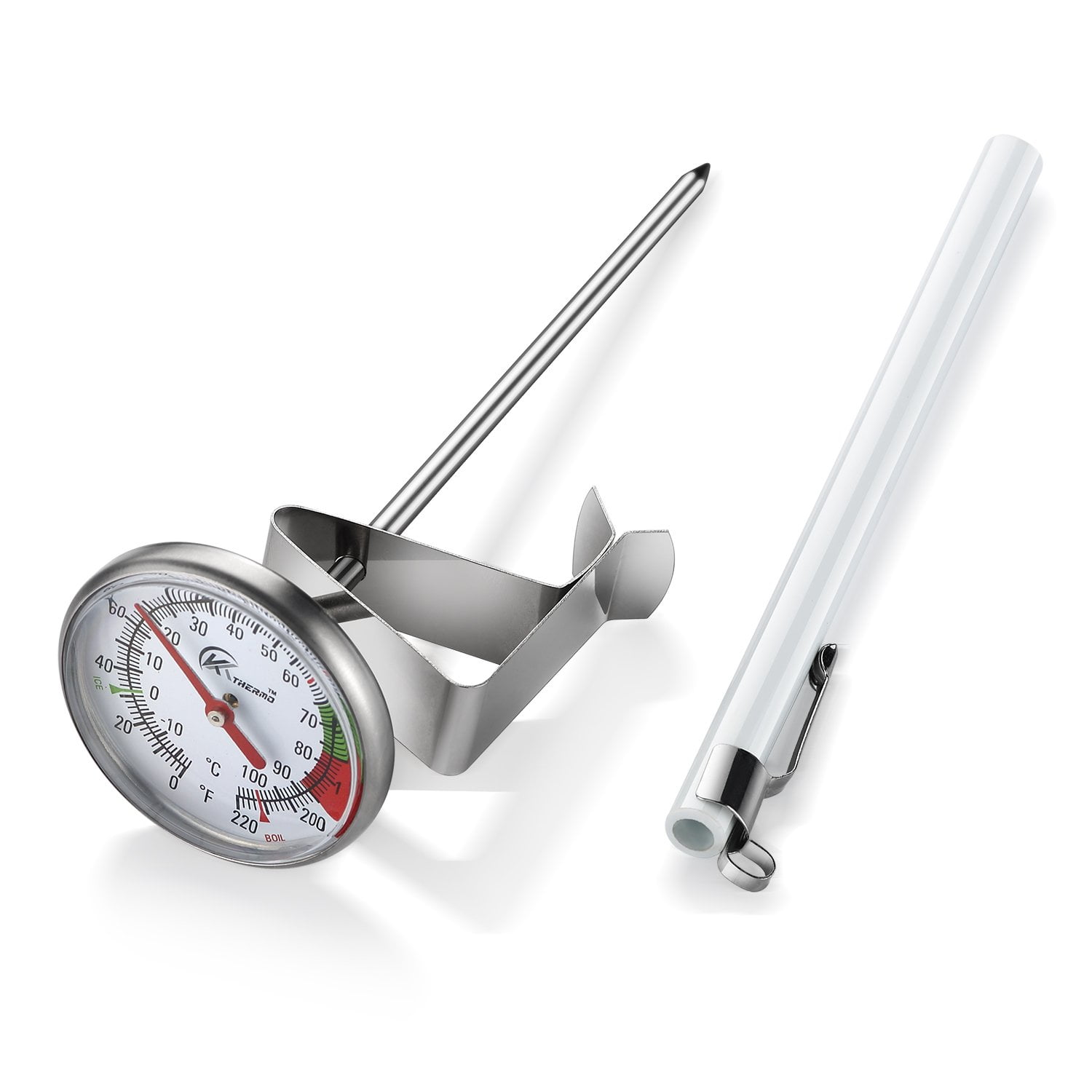 Kt-thermo - Kit De Termómetro Thermo Instand Read Con Esfera De 5 Cm Para Café Y Bebidas