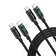 thumbnail image 1 of Cable USB-C SOOPII 100W 122 cm Pack de 2 con Pantalla LED, 1 of 9