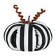 thumbnail image 1 of Adorno De Calabaza De Otoño, Decoración De Acción De Gracias Para Chimenea De Entrada De Escritorio, Negro, Blanco A, 1 of 3