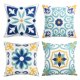 thumbnail image 1 of Fundas Decorativas para Almohadones Pyonic 46x46 cm Impermeables Set de 4, 1 of 7
