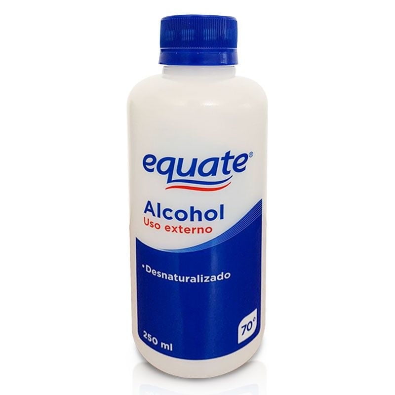 Alcohol 70° 250 ml Equate