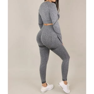 Genérico - Conjunto Manga Larga + Calza Push Up