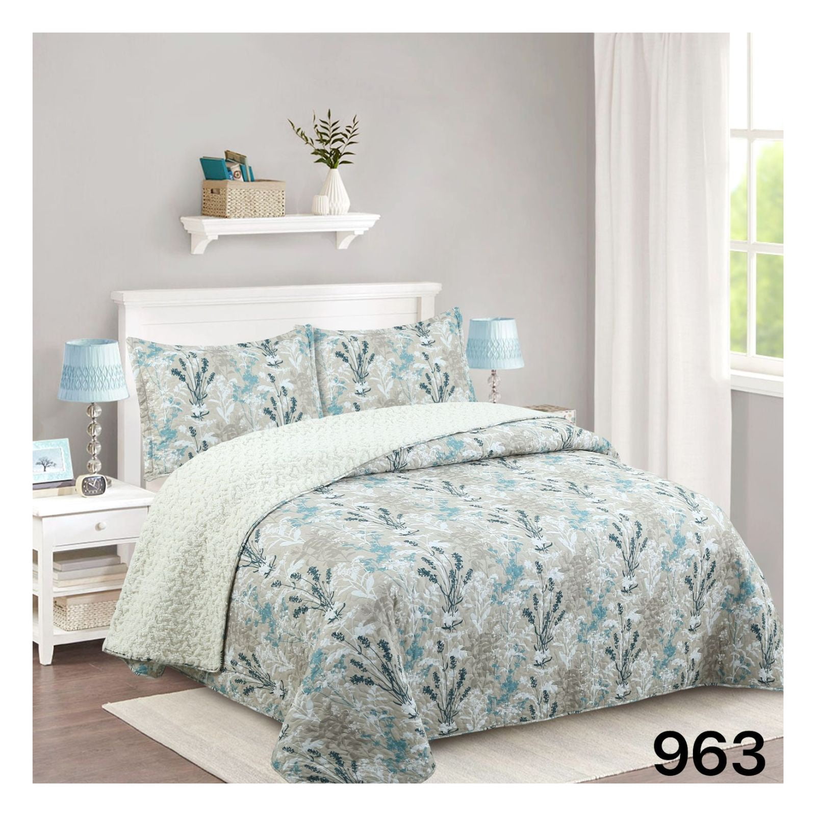 Genérico - Cubrecama Sherpa 2 Plazas - Fearless M963