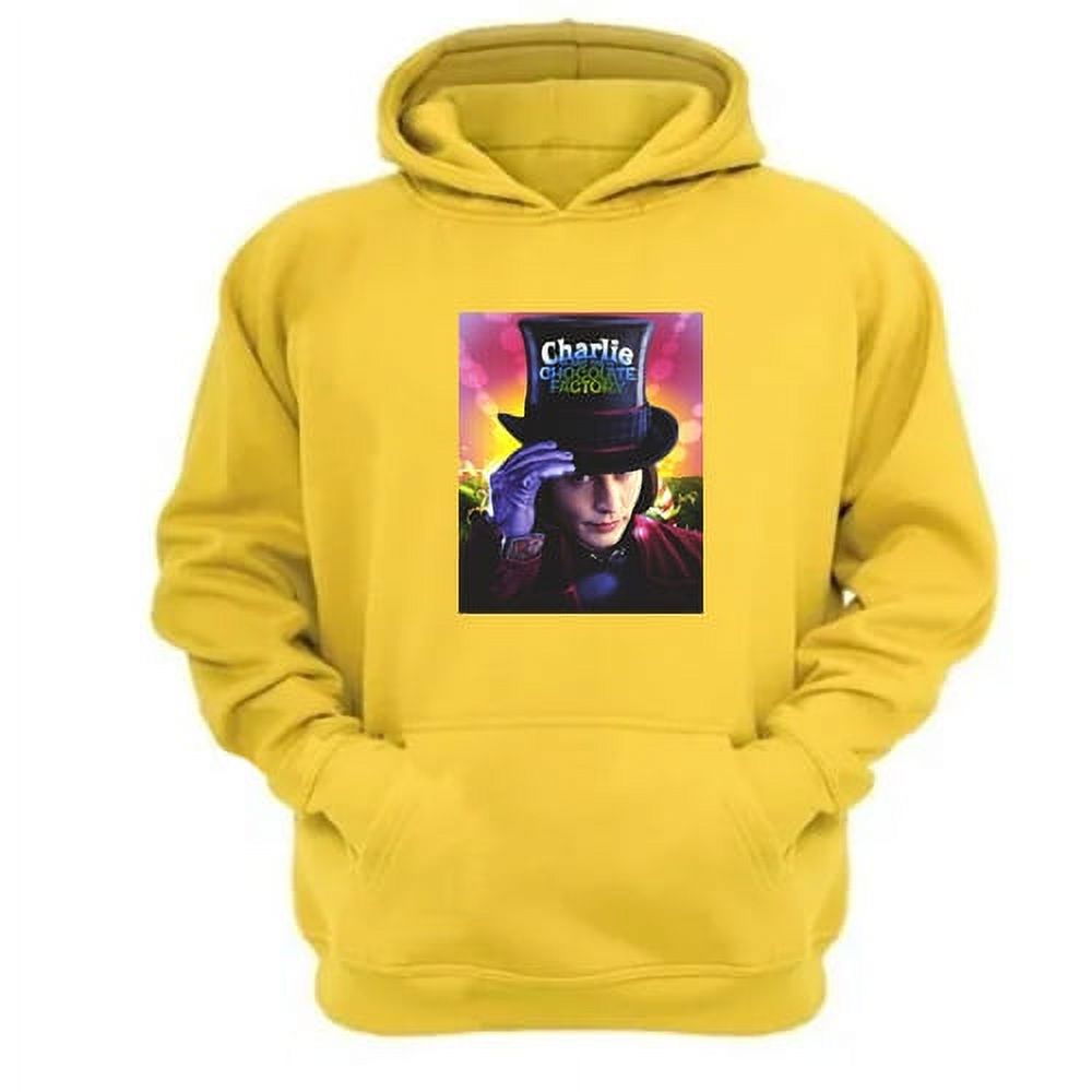 Genérico - Polerón Canguro Wonka Amarillo Talla Xl Unisex