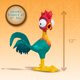 thumbnail image 3 of Figura de juguete Disney Moana Squeeze and Scream HeiHei 30 cm, 3 of 8