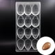 thumbnail image 2 of Moldes Chocolate Molde Policarbonato Chocolate Huevo Pascua, 2 of 10