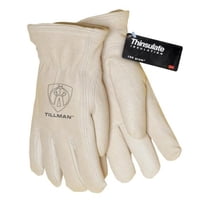 Guantes De Invierno Tillman 1419 De Piel De Cerdo De Grano Superior Con Forro Thinsulate