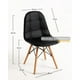 thumbnail image 3 of 4un Silla Eames Acolchada Buckle - Negro, 3 of 3