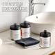 thumbnail image 3 of Juego de organizadores de baño MHDCLY, paquete de 4 con soporte Qtip (negro), 3 of 7
