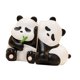 thumbnail image 2 of 2 Piezas Lindos Panda Bookends Decoración Decoración Home Office Desk Birthends Decorative Bookends, 2 of 5