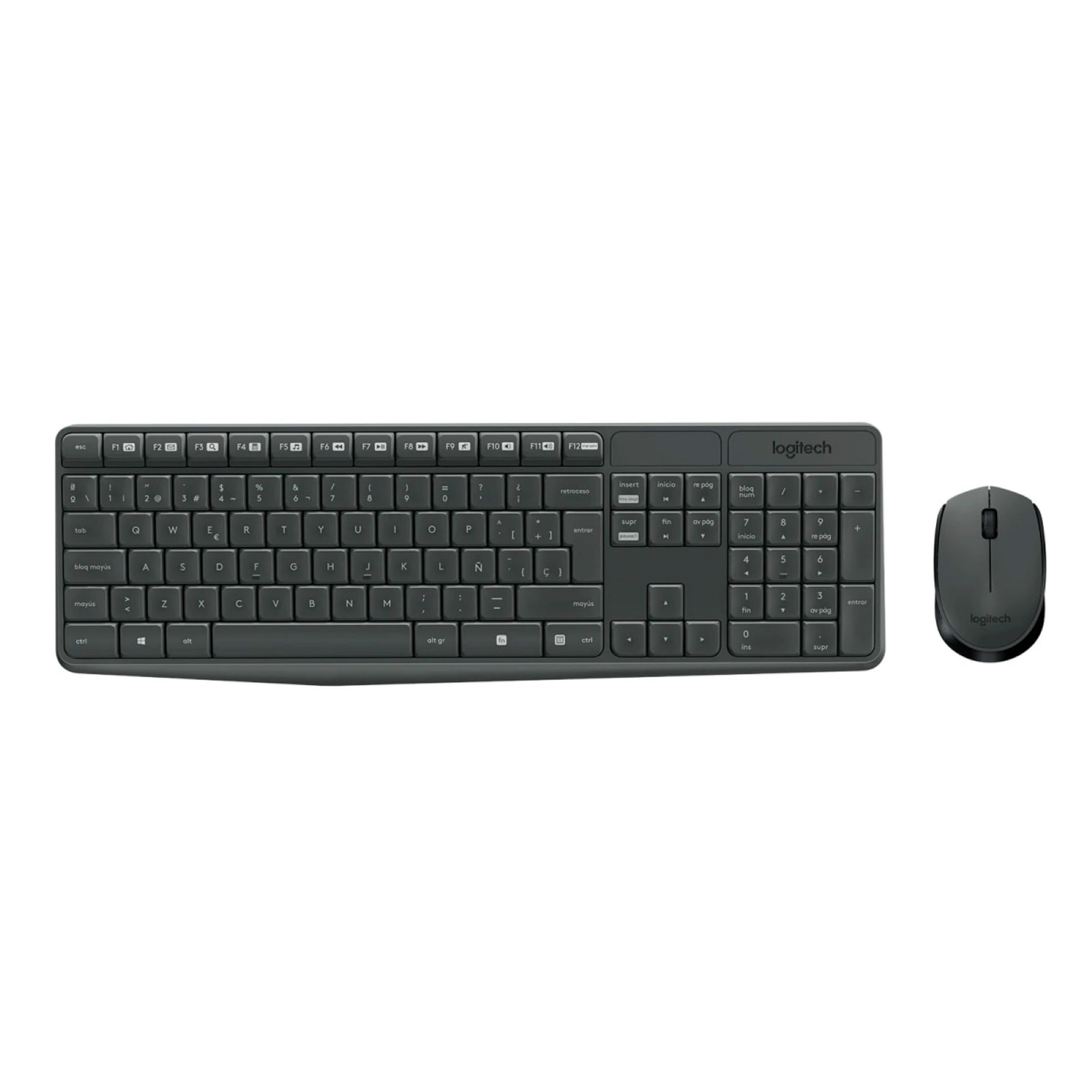 Set Teclado Y Mouse Inalambrico Logitech Mk235