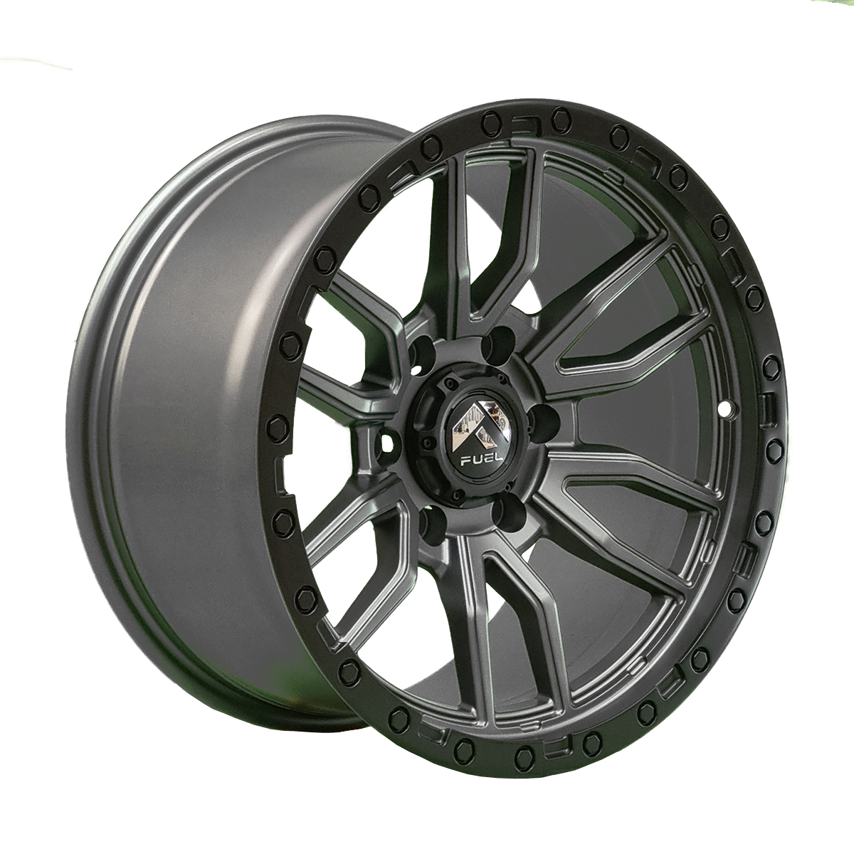 Pw Off Road - Set 4 Llantas 17X9 6X139 Et0 Rebel6 Mg-Lb