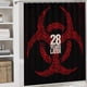 thumbnail image 5 of 28 años después-theme 4-Piece Shower Curtain Set with Rugs, Waterproof Bathroom Decor Set Includes Bath Mat, U-Shaped Rug, Toilet Lid Cover and Curtain with Hooks, 5 of 6