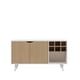 thumbnail image 1 of Rack Floki Color Blanco / Madera, 1 of 3