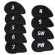 thumbnail image 3 of 9 Piezas Golf Iron Headcovers Set Durable Modern Golf Club Head Covers Irons, 3 of 5