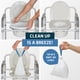 thumbnail image 3 of Commode Liners Value Pack 100 Unidades Ajuste Universal, 3 of 8