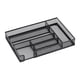 thumbnail image 1 of Organizador De Escritorio De Malla Accesorios De Oficina Antideslizantes Para Baño Cosméticos Maquillaje Negro, 1 of 5
