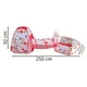 thumbnail image 2 of Juguete Carpa 3 En 1 Tunel Piscina De Pelotas Infantil Rojo, 2 of 6