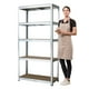 thumbnail image 2 of Estante Acero Galvanizado 90x40x180 cm. Cap 875 Kg, 2 of 7