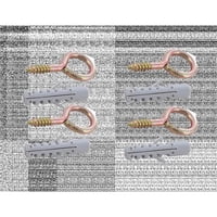 Cancamo Cerrado Y Tarugo Nylon Nº 7 / 8Mm 4 Juegos - Rukafe Basics