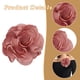 thumbnail image 4 of Broche elegante de moda con borde quemado, alfiler de flor para traje de mujer, ropa profesional, adornos de ramillete hechos a mano., 4 of 5