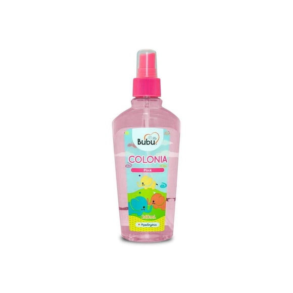 Bubu Colonia Para Bebe Pink Hipoalergenica 240 Ml