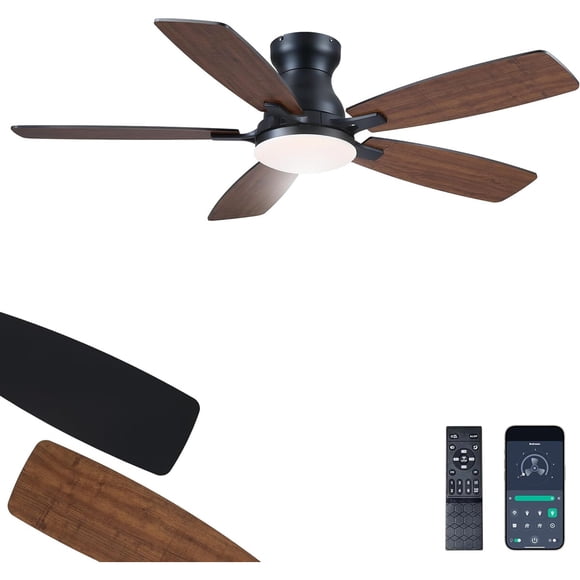 Ventilador De Techo Jl6646 46 In Dc 5 Aspas